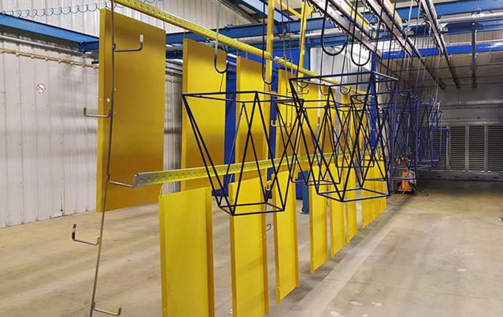 Application peinture industrielle LES MUREAUX