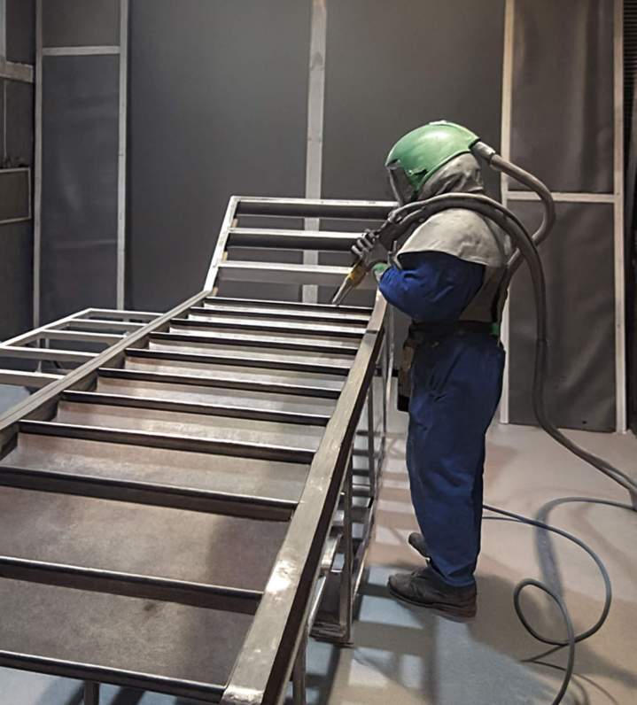 Travaux de sablage LES MUREAUX