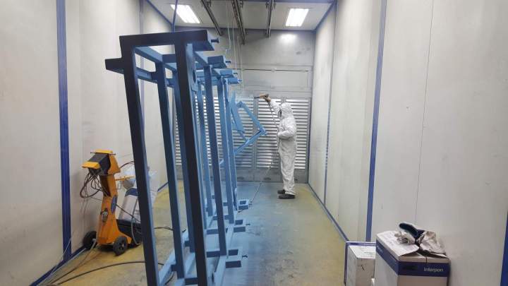 Finition industrielle métal LES MUREAUX