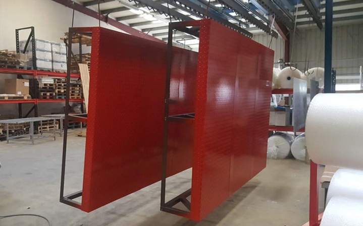 Finition industrielle métal LES MUREAUX