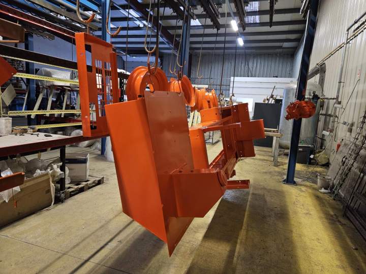 Finition industrielle métal LES MUREAUX