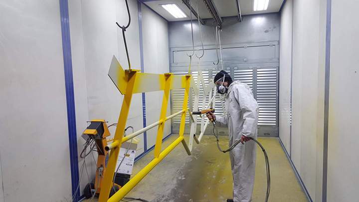 Service de peinture époxy LES MUREAUX