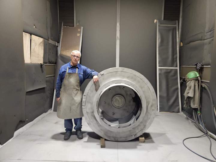 Sablage et peinture métal LES MUREAUX 